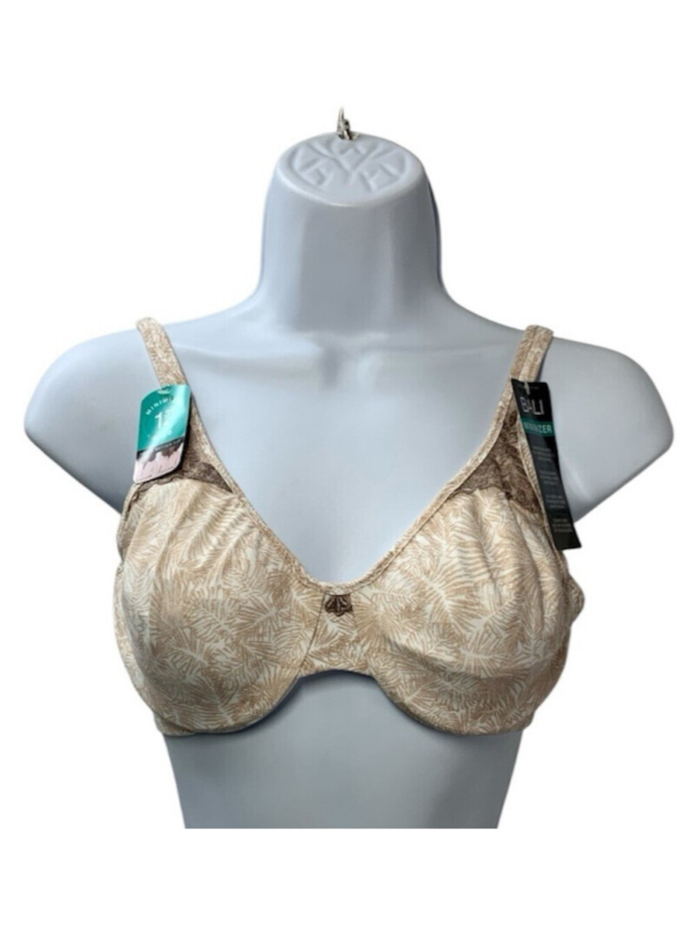 Bali Women's Passion For Comfort Minimizer Underwire Bra Full Coverage Size 34C